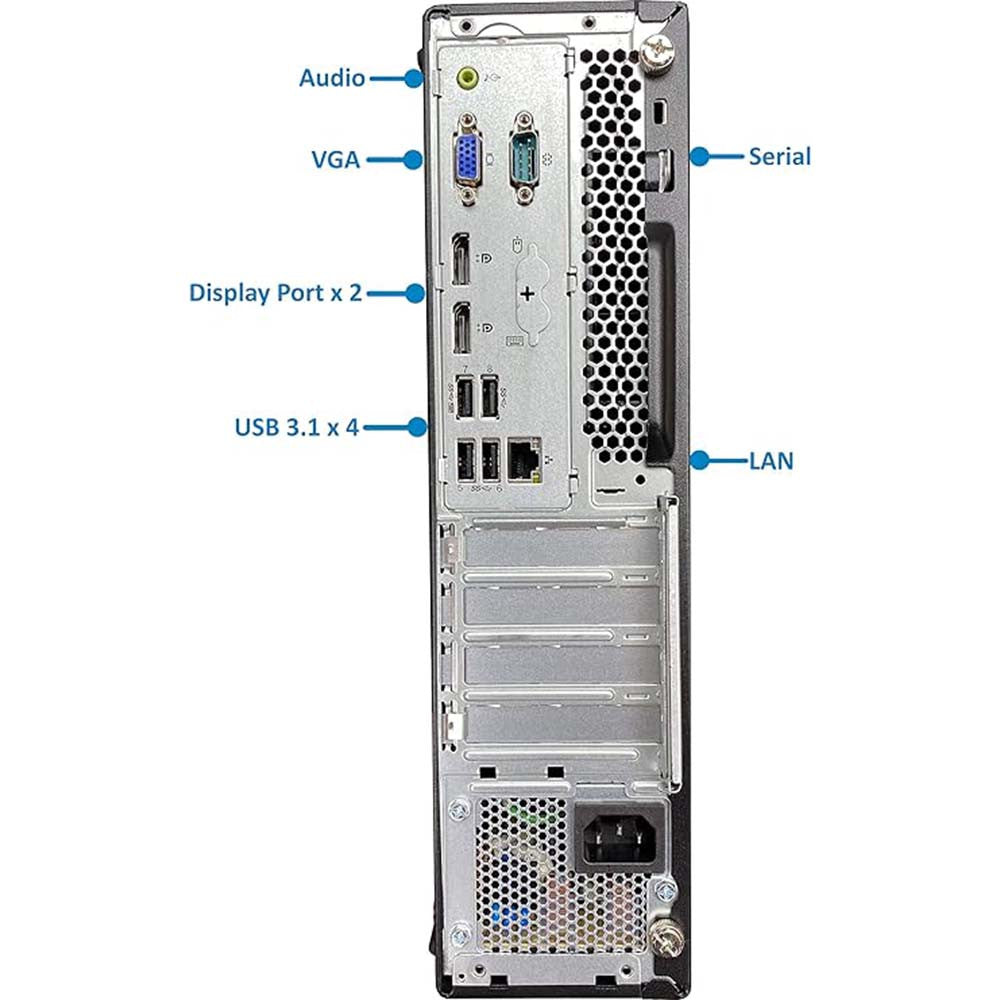 Lenovo ThinkCentre M920s SFF i7-8700 16GB RAM 256GB SSD - Very Good Refurbished - Value Gadgets