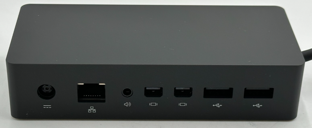 Microsoft Surface Dock 1 ports - Ethernet, audio, 2x Mini DisplayPort, USB 3.0