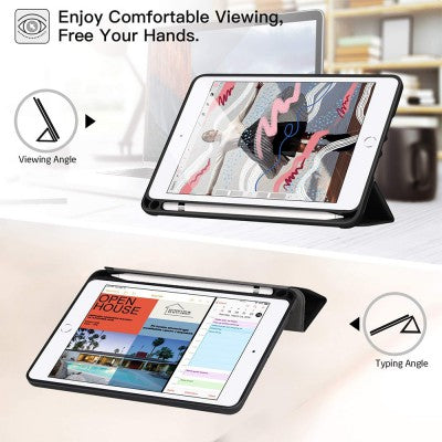 REDEFINE Soft TPU Back Shell Slim Case with Auto Sleep / Wake for iPad 9.7 (2017) / 9.7 (2018)