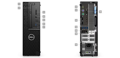 Dell Precision 3430 SFF i3-8100 8GB RAM 256GB SSD Win 11 - Very Good Refurbished - Value Gadgets